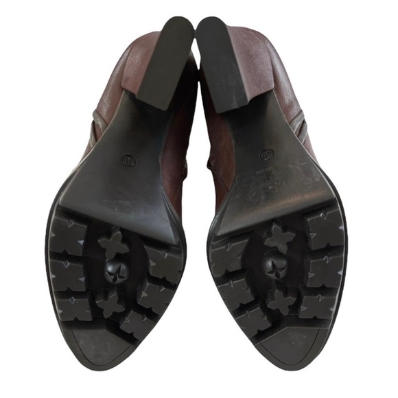 SOLD Alberto Fermani Whiskey Leather High Heel Ankle Boots - Picture 10 of 10